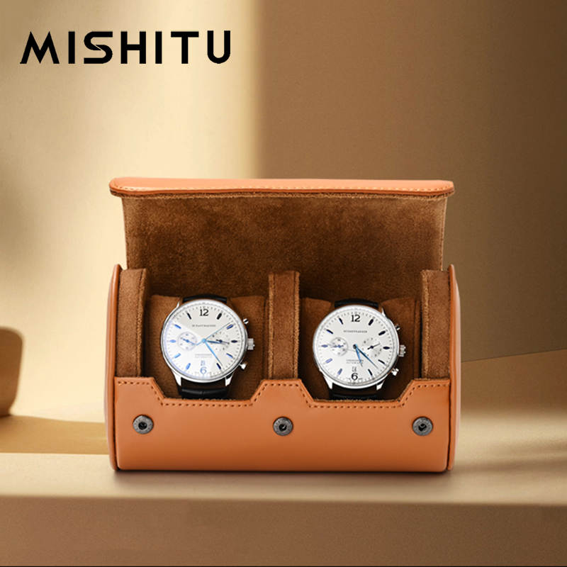 Jewelry Type Watches - MISHITU 1/2/3-Slot Watch Storage Roll Travel