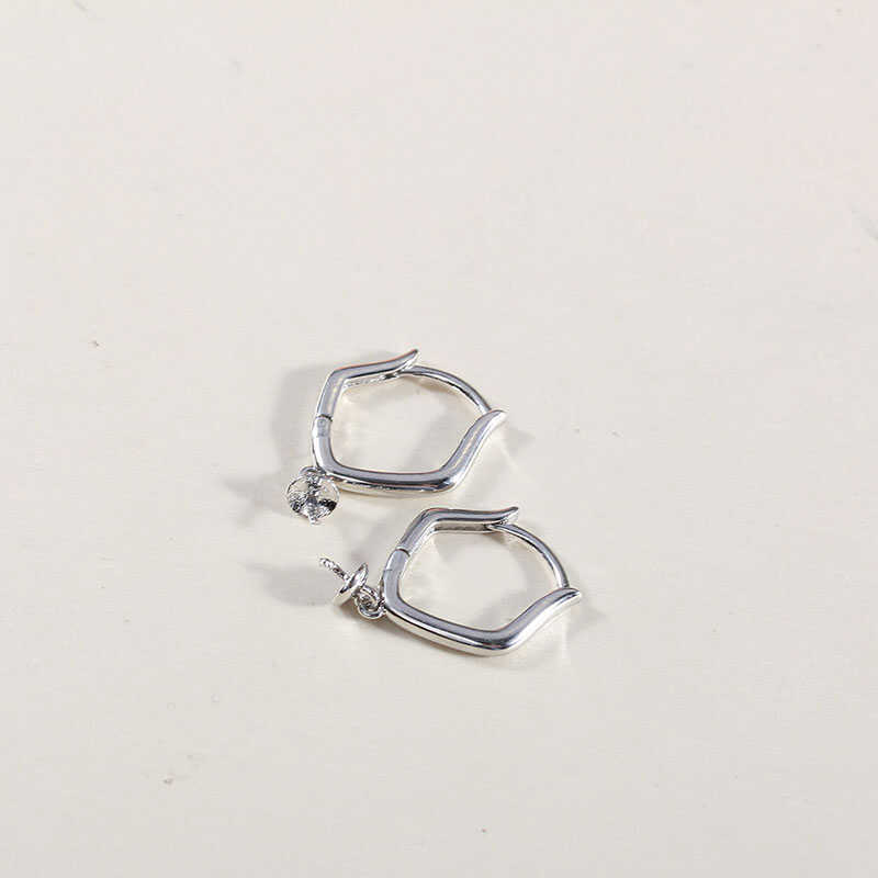 E004 Gold Plated Copper Pearl  - огляд і ціна Pearl Stud Earrings