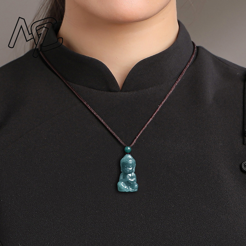 Natural Real Emerald Jade Blue - огляд і ціна Jewelry & Watches Sp Z Oo Janów Lubelski
