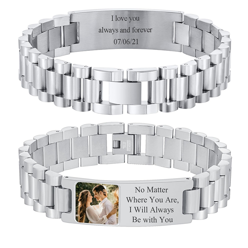 Custom Picture Text Bracelet W - огляд і ціна Jewelry Type Watches