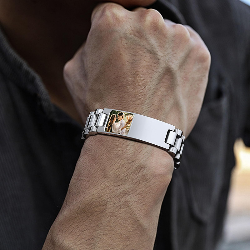 Custom Picture Text Bracelet W - огляд і ціна Jewelry Type Watches