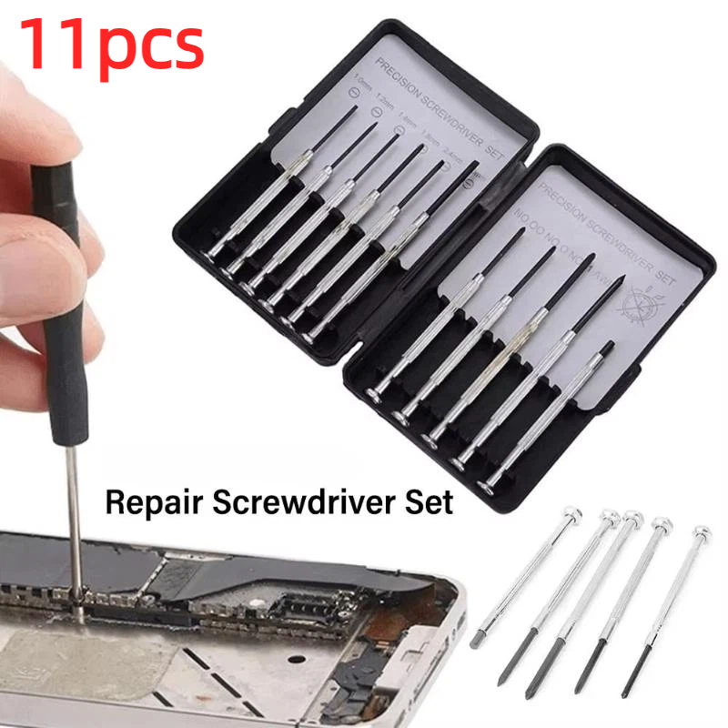 11Pcs Micro Precision Screwdri - огляд і ціна Jewelry Watches Repair
