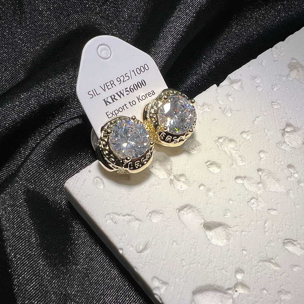 925 silver needle new white gr - огляд і ціна Pearl Stud Earrings