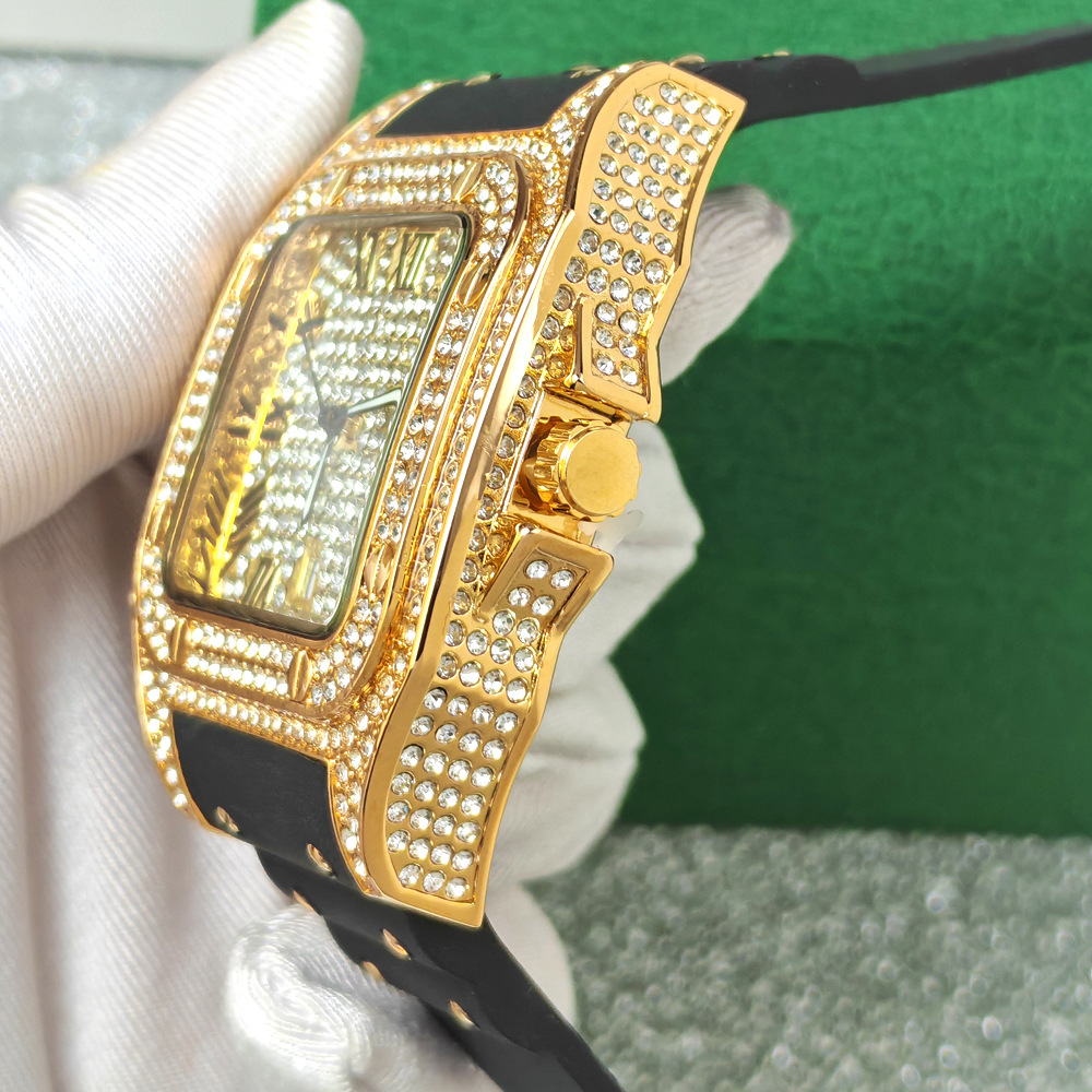 Hot Fashion Square Full Diamon - огляд і ціна Jewelry Type Watches