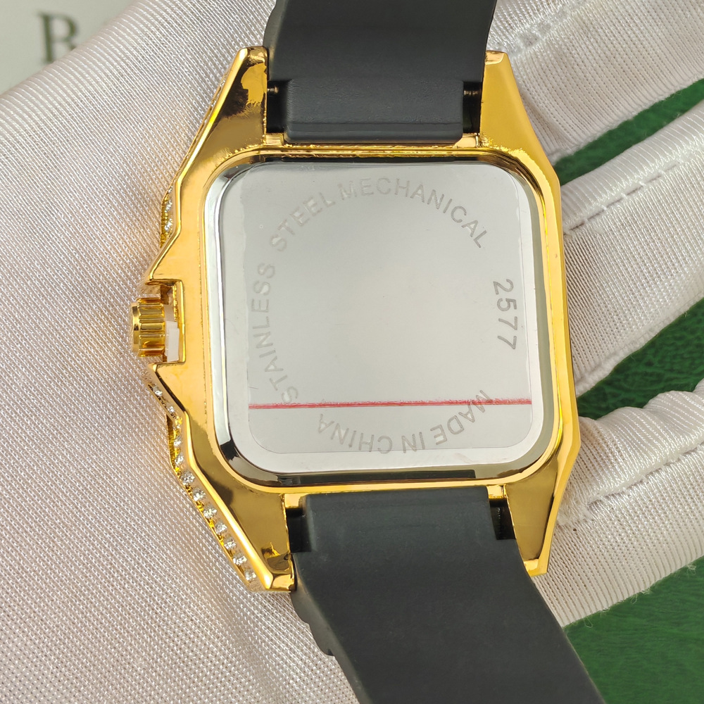Hot Fashion Square Full Diamon - огляд і ціна Jewelry Type Watches