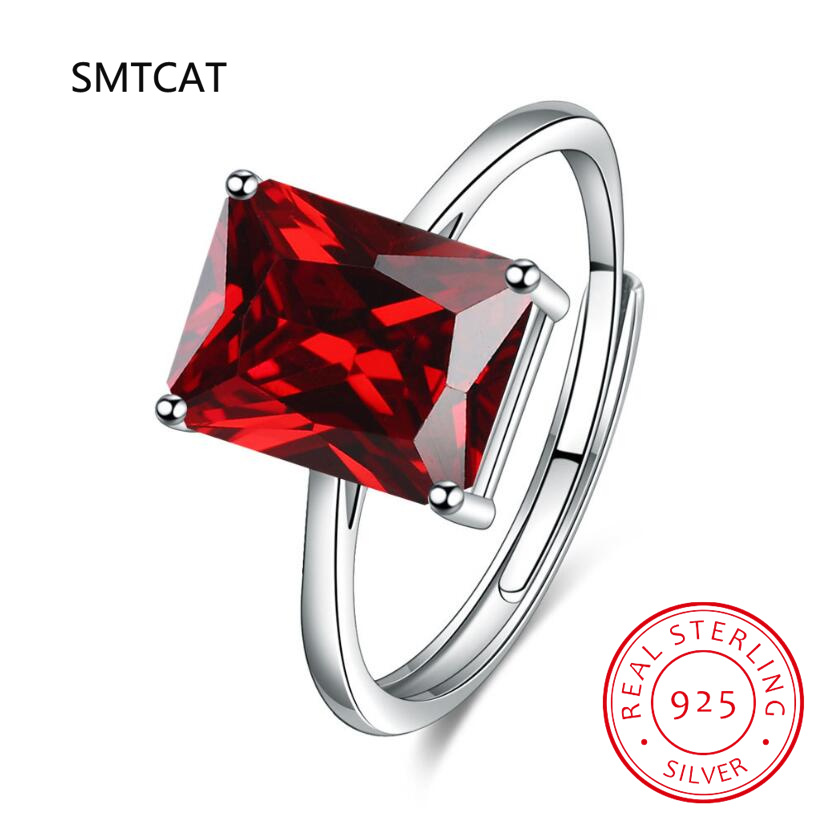 Emerald Cut Natural Citrine 92 - огляд і ціна Birthstone Ring Set