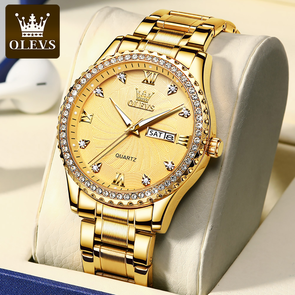 OLEVS 5565 Luxury Brand Quartz - огляд і ціна Jewelry Inspired Watches