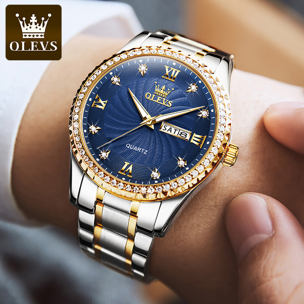 OLEVS 5565 Luxury Brand Quartz - огляд і ціна Jewelry Inspired Watches