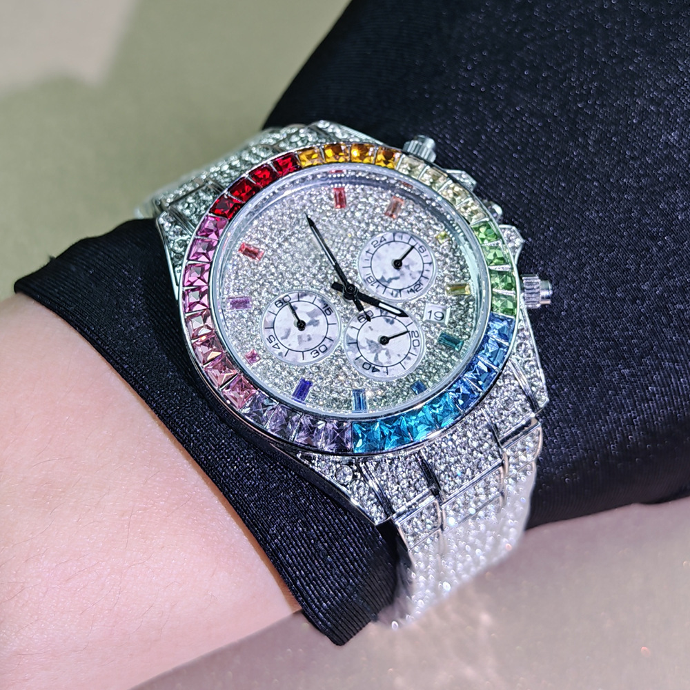 High Quality Luxury Ice Colore - огляд і ціна Jewelry Type Watches