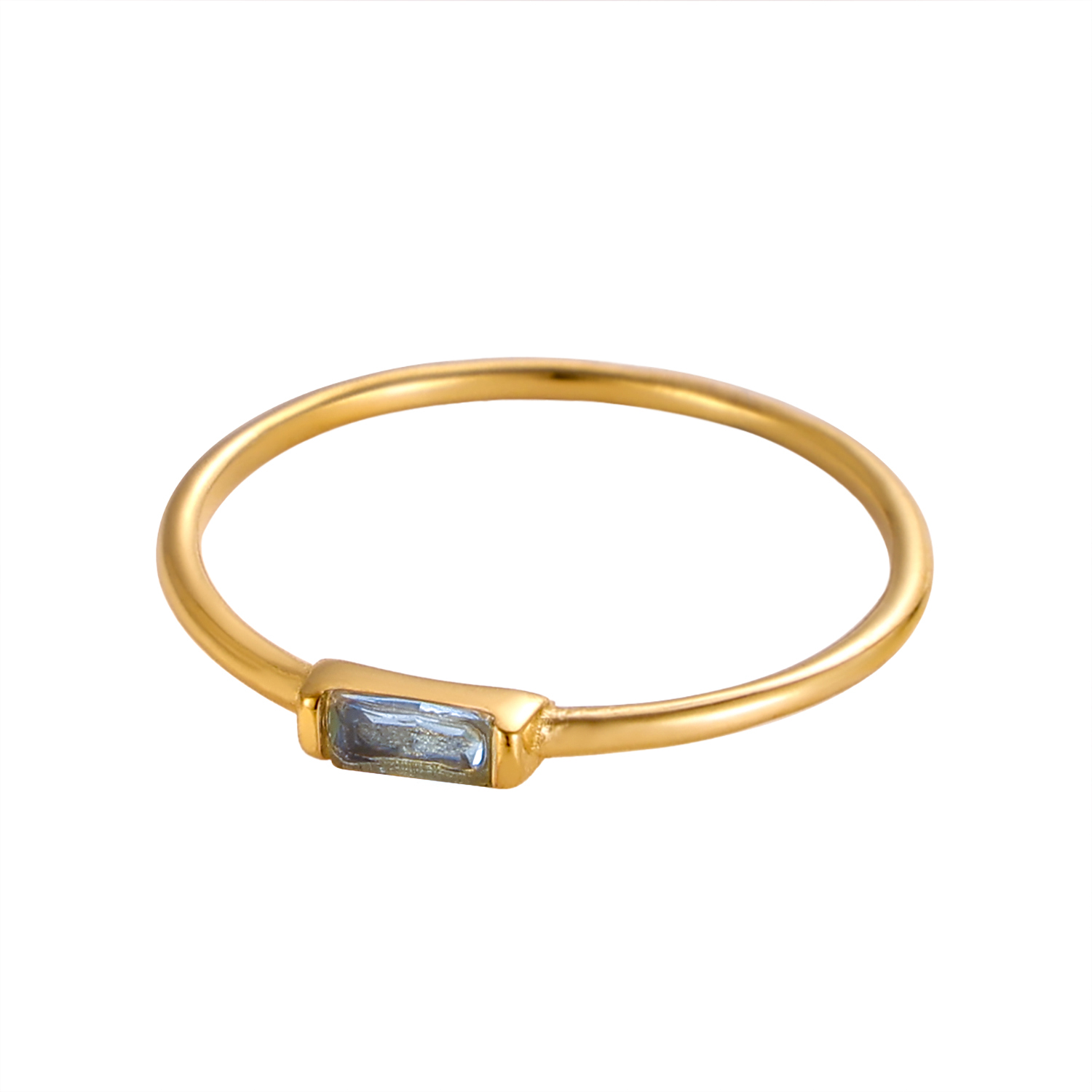 CARLIDANA Mimalist 18K Gold Pl - огляд і ціна Birthstone Ring Set