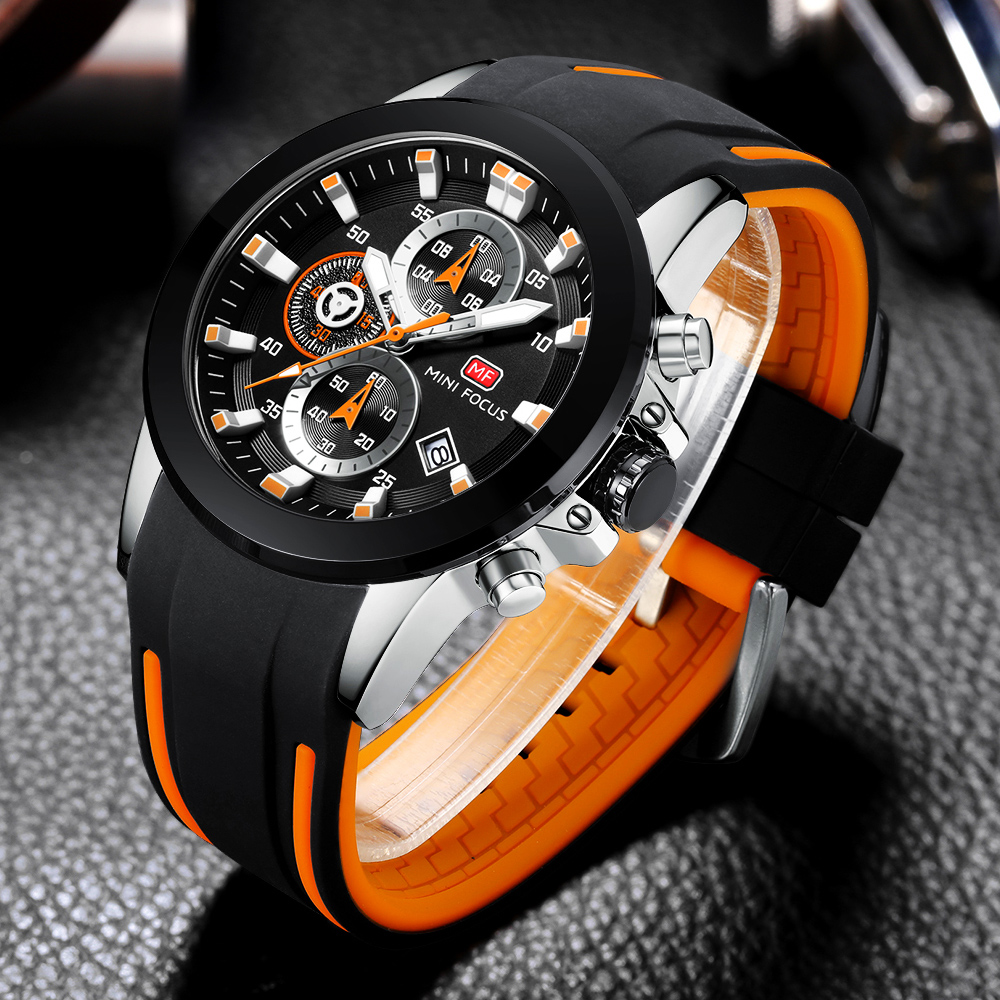 MINI FOCUS Mens Watches Top Lu - огляд і ціна Jewelry Inspired Watches