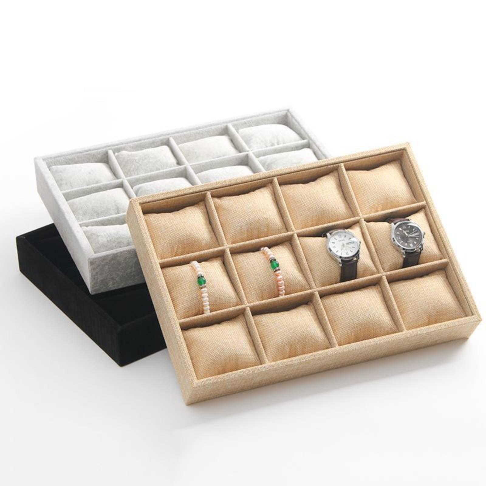 Fabric Jewelry Holder Open Top - огляд і ціна Jewelry Organizer Watches