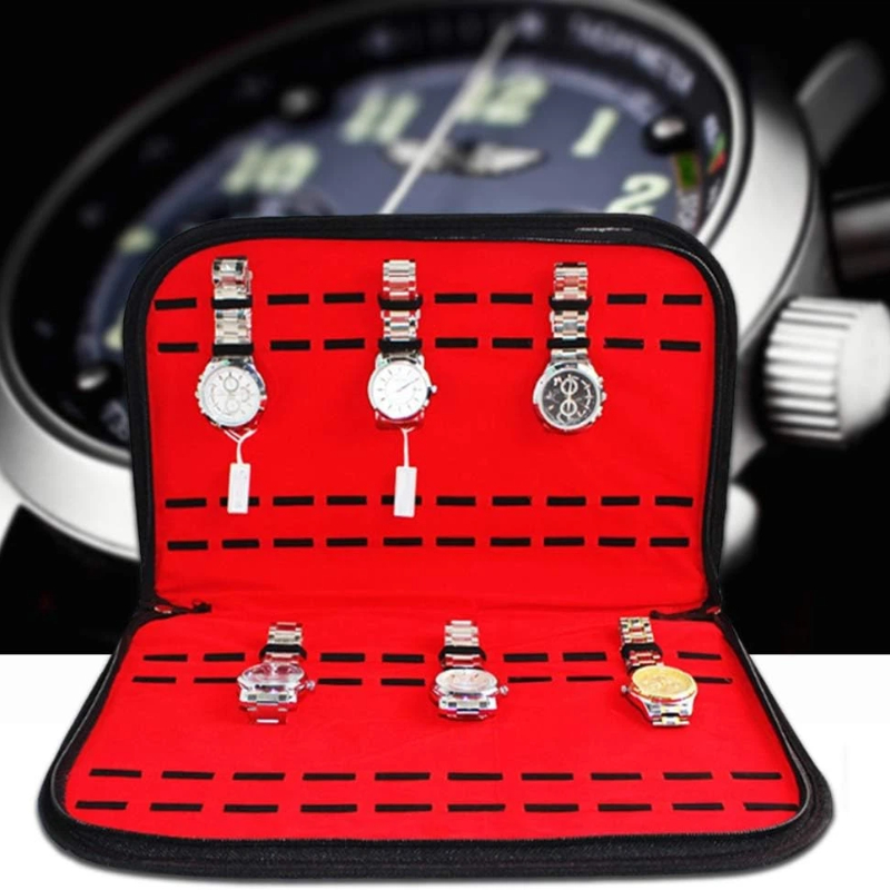 20 Slots Watch Storage Bag Con - огляд і ціна Jewelry Organizer Watches