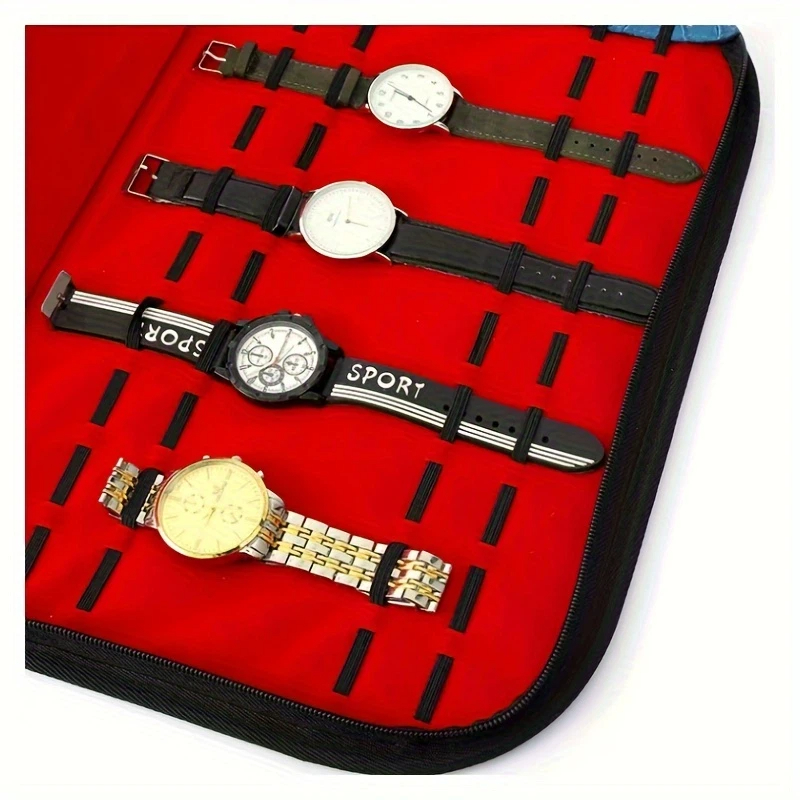 20 Slots Watch Storage Bag Con - огляд і ціна Jewelry Organizer Watches