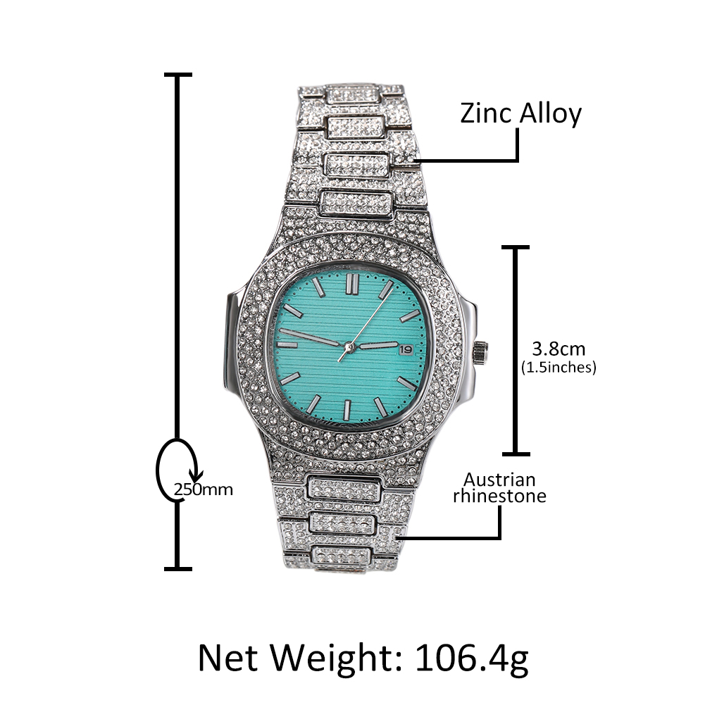 THE BLING KING Tiffani Blue Wo - огляд і ціна King'S Jewelry Watches