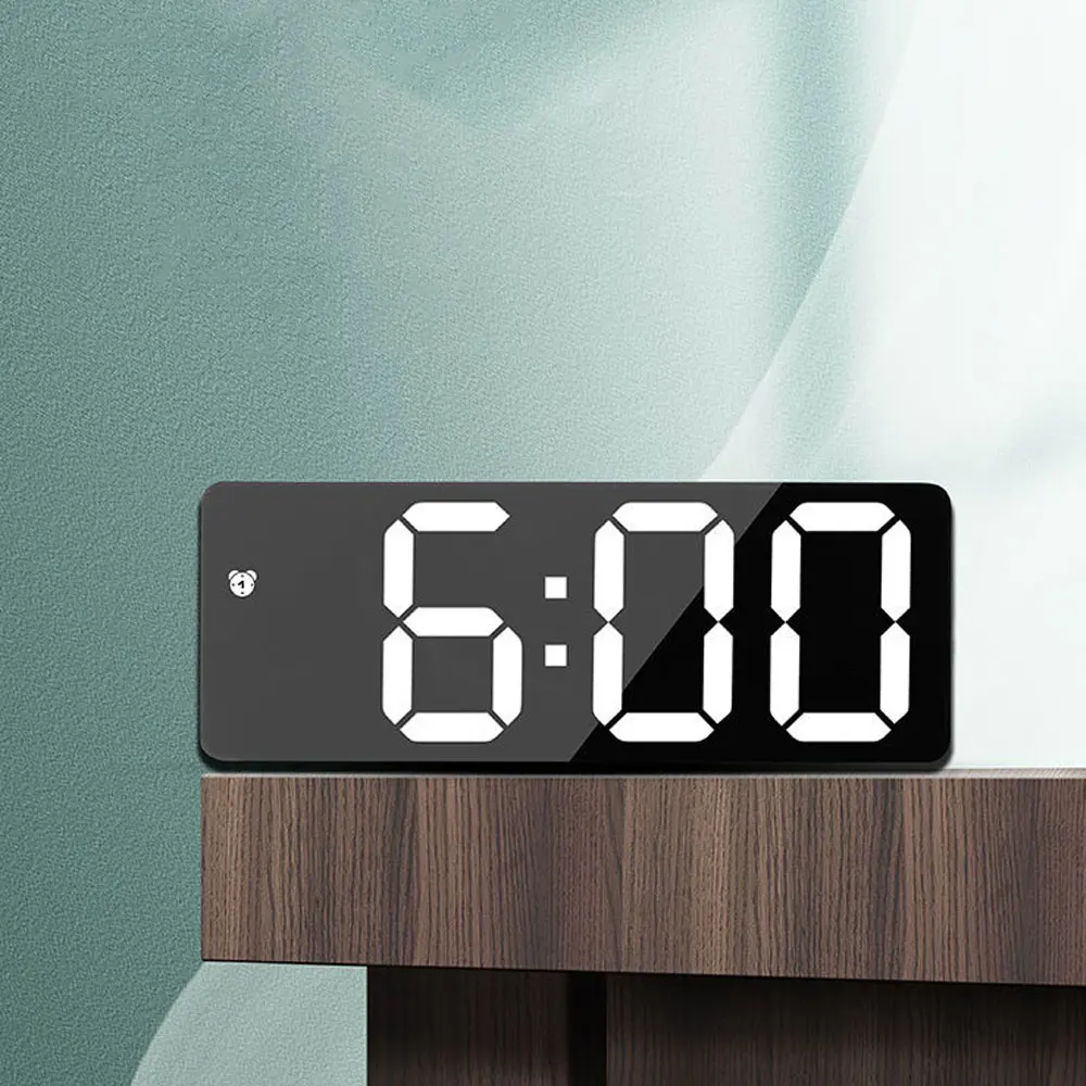 Acrylic Mirror Alarm Clock Ele - огляд і ціна Moments Watches & Jewelry Burlington