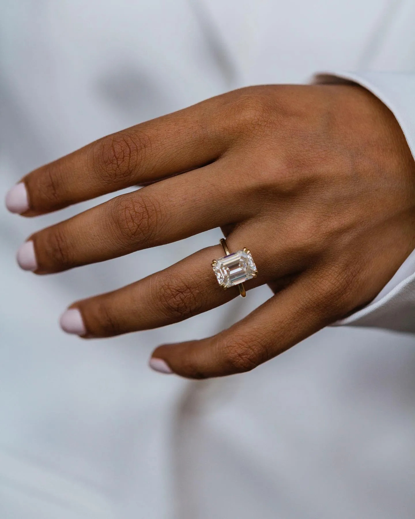 Old Mine Emerald Cut 6CT Vinta - огляд і ціна Moissanite Ring