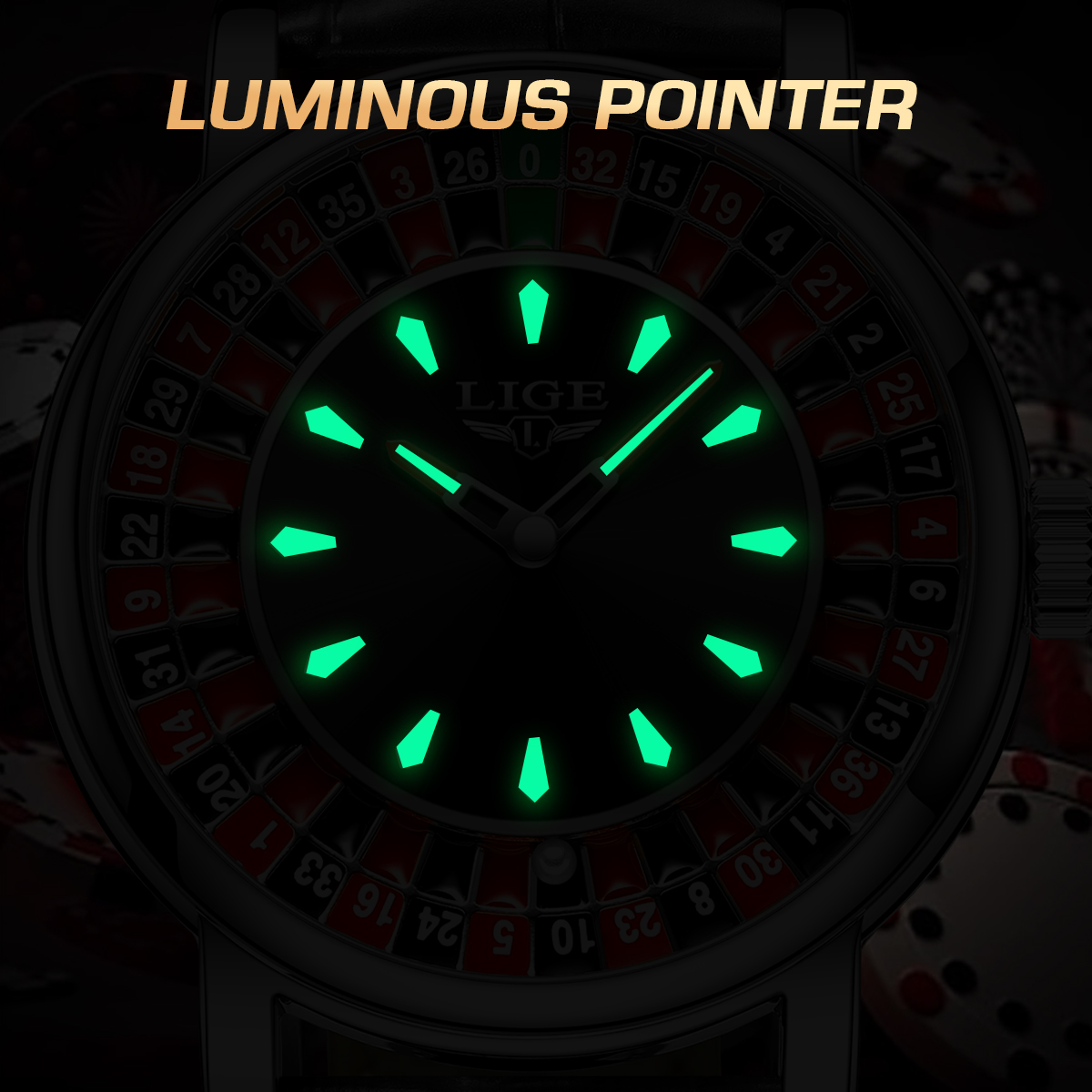 LIGE Men Watch Top Brand Luxur - огляд і ціна Jewelry Inspired Watches
