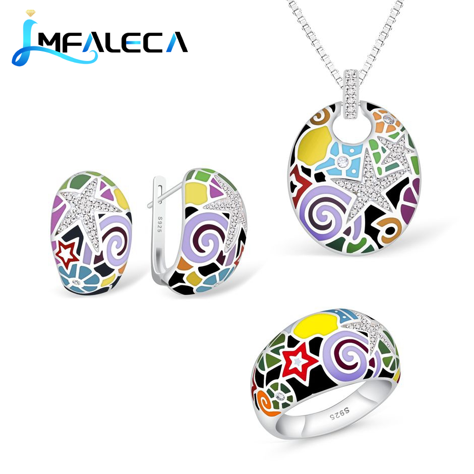 LMFALECA Women 925 Sterling Je - огляд і ціна Birthstone Ring Set