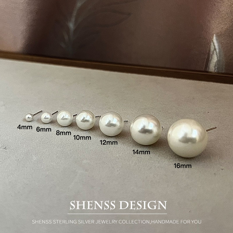 Imitation Pearl Stud wedding E - огляд і ціна Pearl Stud Earrings