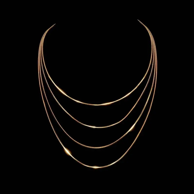 B&C 1.2mm Gold Color Stainless - огляд і ціна Hip Hop Chain Necklace