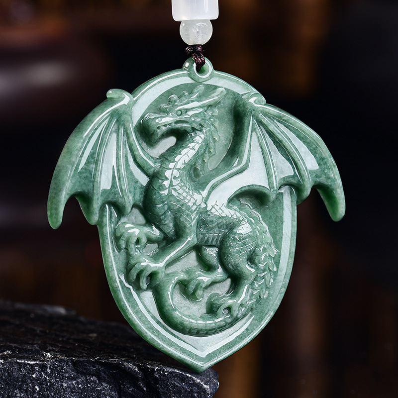 Natural Burmese Jadeite Dragon - огляд і ціна Jewelry & Watches Sp Z Oo Janów Lubelski