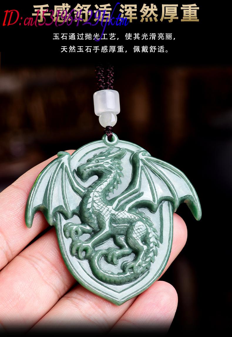 Natural Burmese Jadeite Dragon - огляд і ціна Jewelry & Watches Sp Z Oo Janów Lubelski