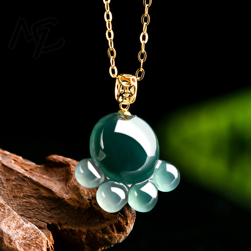 Natural Real Emerald Blue Wate - огляд і ціна Jewelry & Watches Sp Z Oo Janów Lubelski