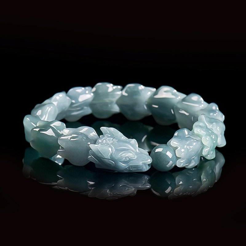 Blue Burmese Jadeite Dragon Br - огляд і ціна Jewelry & Watches Sp Z Oo Janów Lubelski