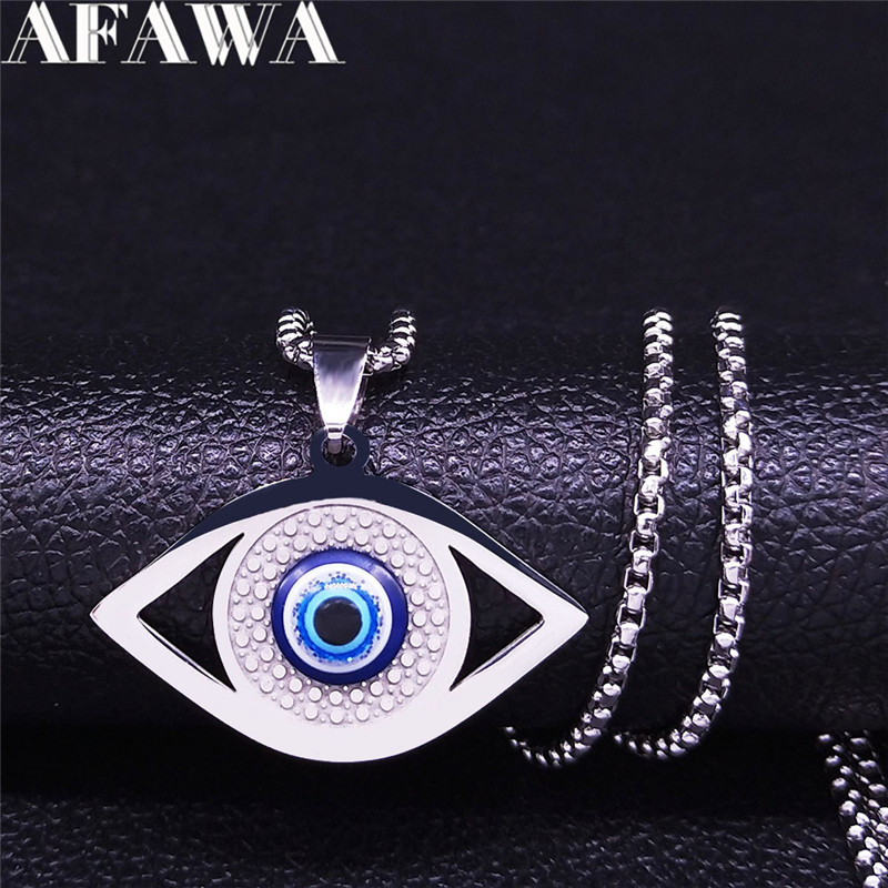 Islam Hamsa Evil Blue Eye Neck - огляд і ціна Jewelry & Watches Sp Z Oo Janów Lubelski