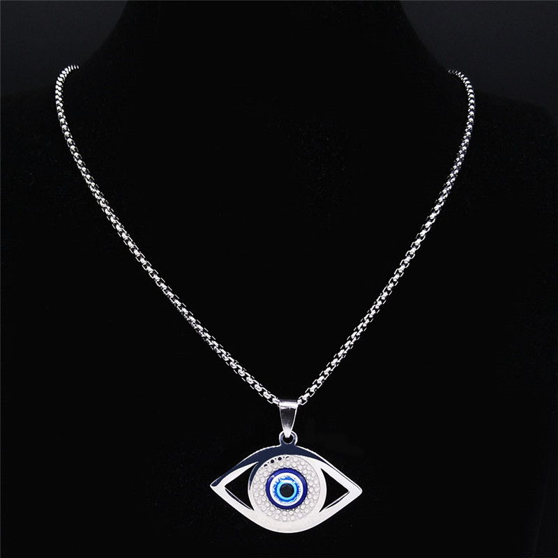 Islam Hamsa Evil Blue Eye Neck - огляд і ціна Jewelry & Watches Sp Z Oo Janów Lubelski