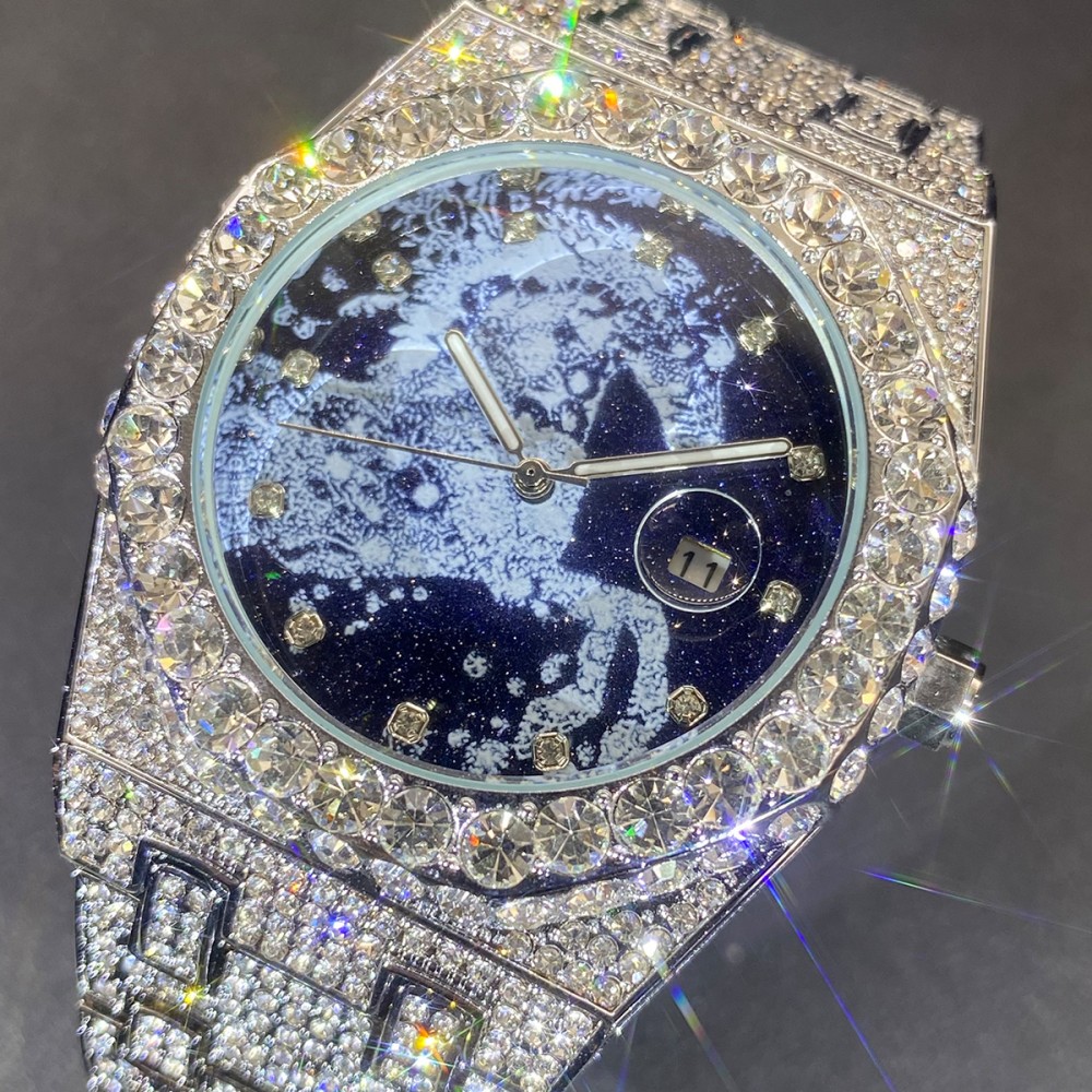 2026 Hip Hop Mens Quartz Watch - огляд і ціна Jewelry Type Watches