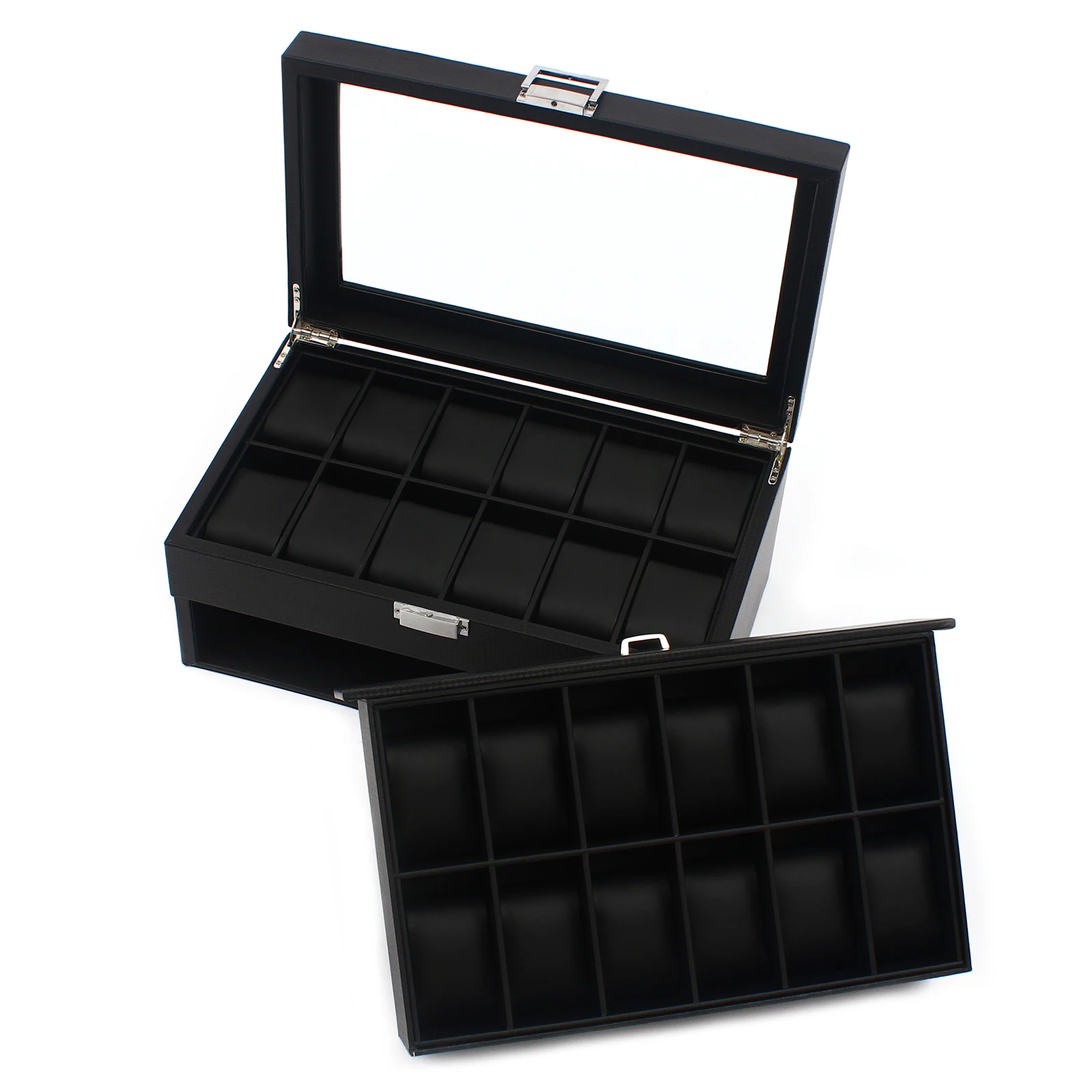 NEW 2 Layers 24 Compartments W - огляд і ціна Jewelry Type Watches