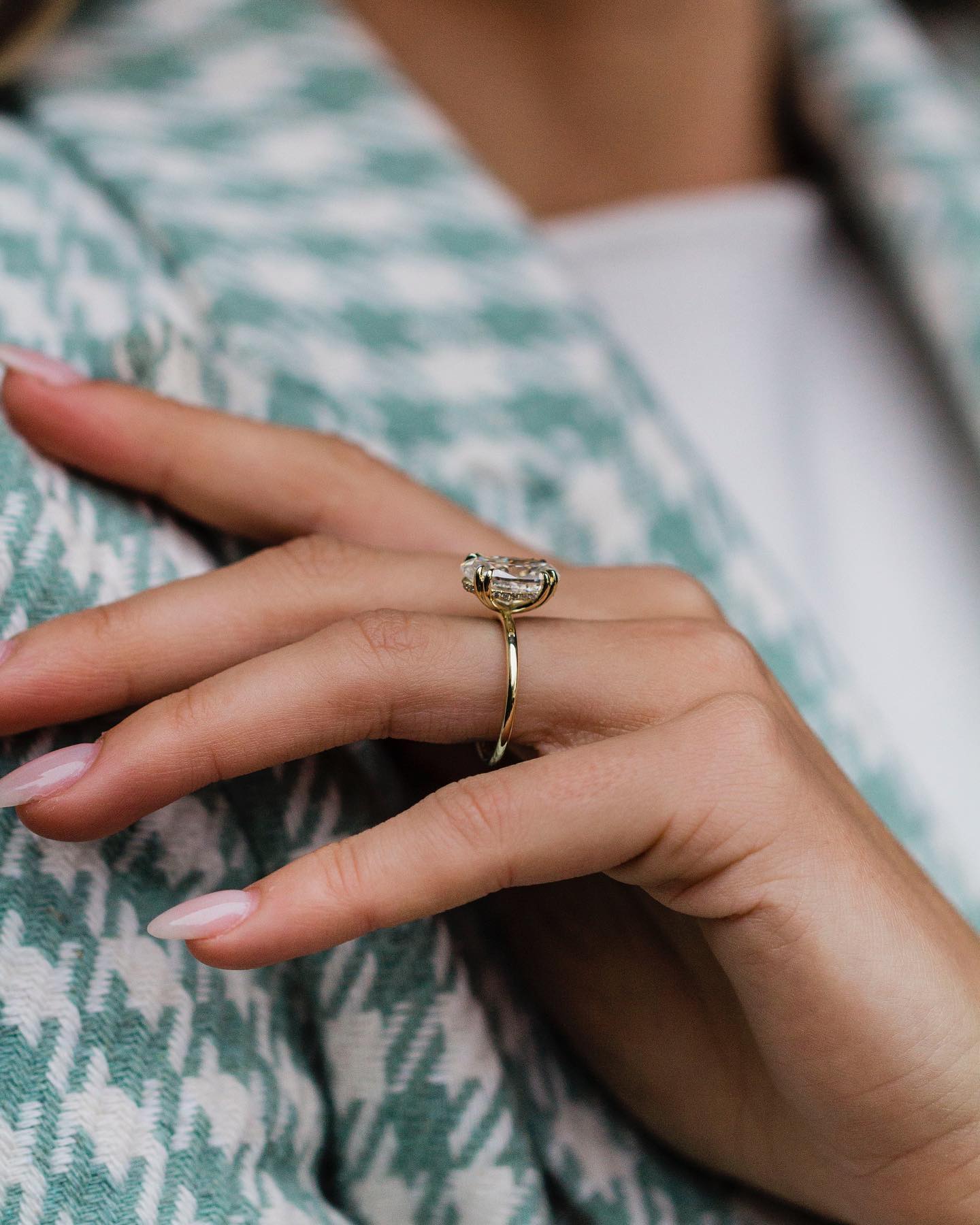 5CT Lab‑Created Moissanite Rin - огляд і ціна Moissanite Ring